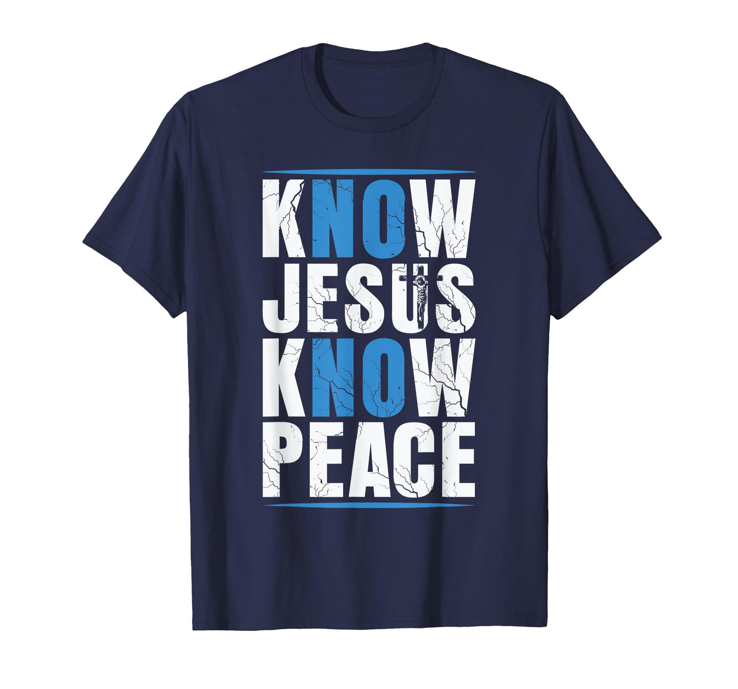 Know Jesus Know Peace Religion God Church Christian T-Shirt