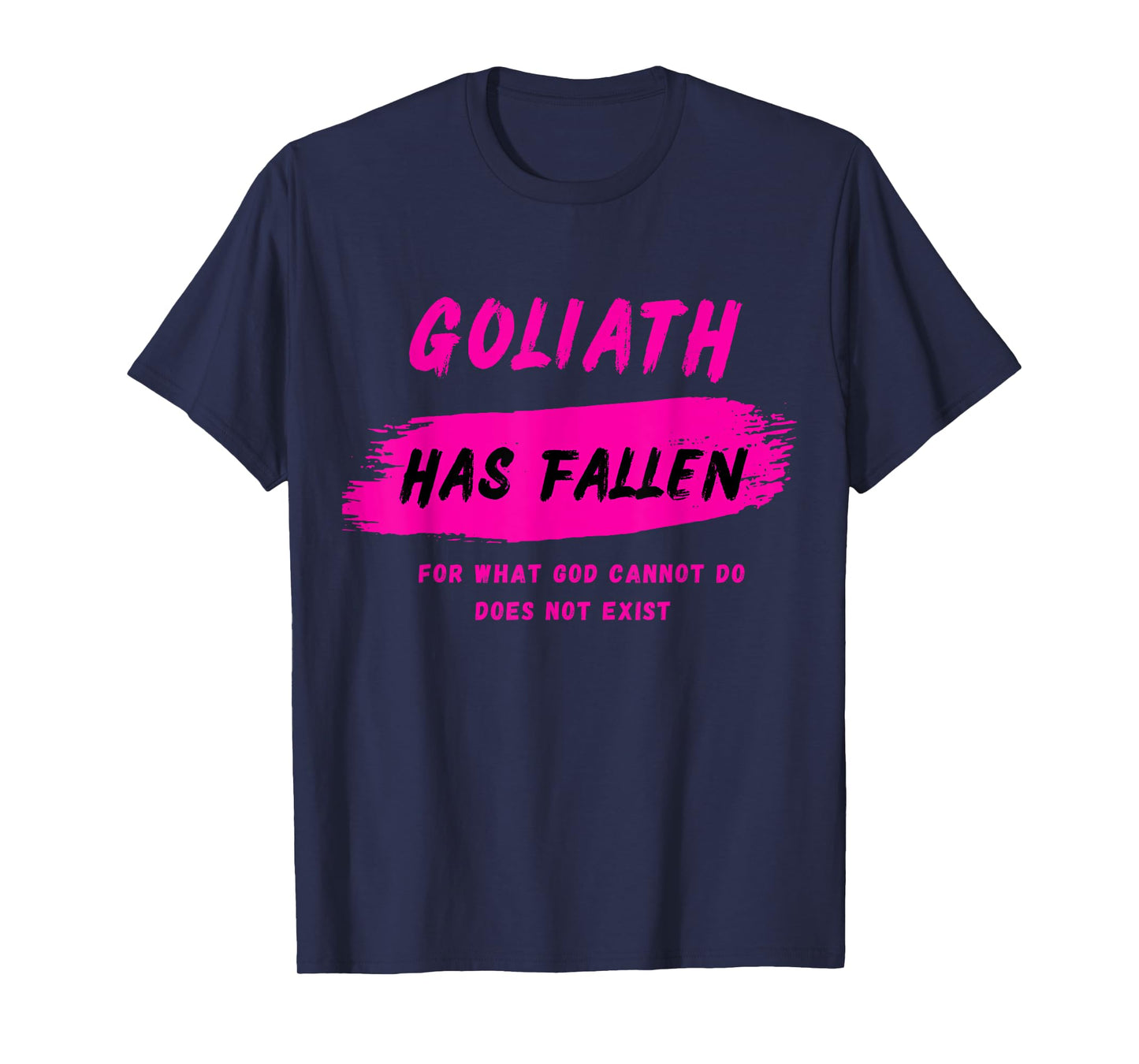 Goliath Has Fallen - NSPPD Morning Prayer T-Shirt