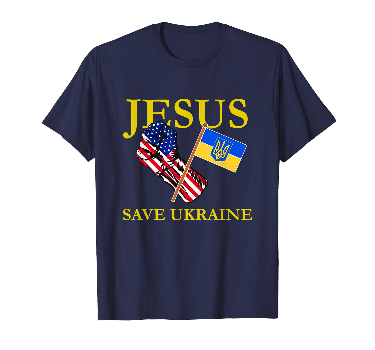 Jesus Save Ukraine Christian T-Shirt