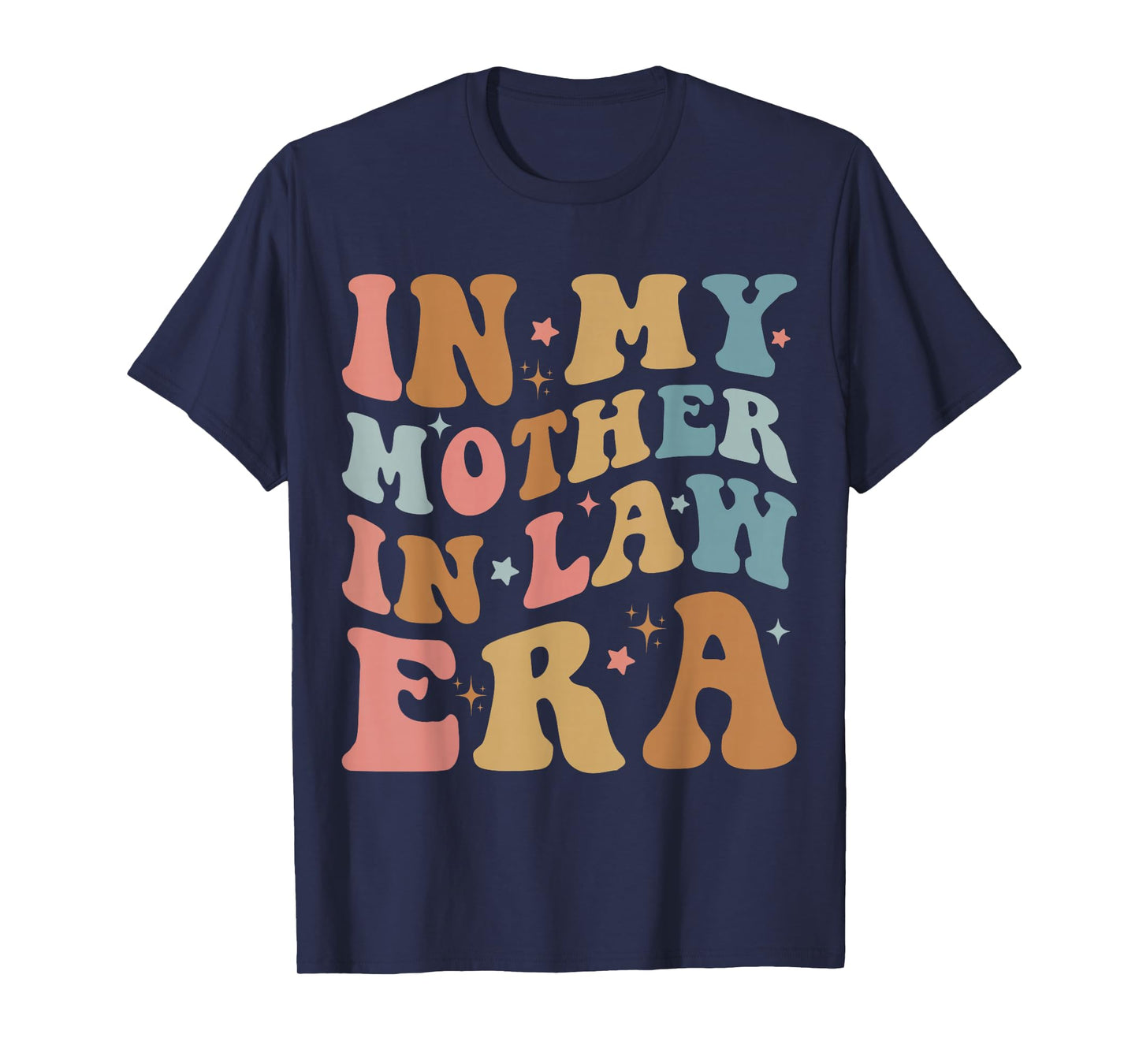 In My Mother in Law Era Retro Groovy Mother-in-Law T-Shirt