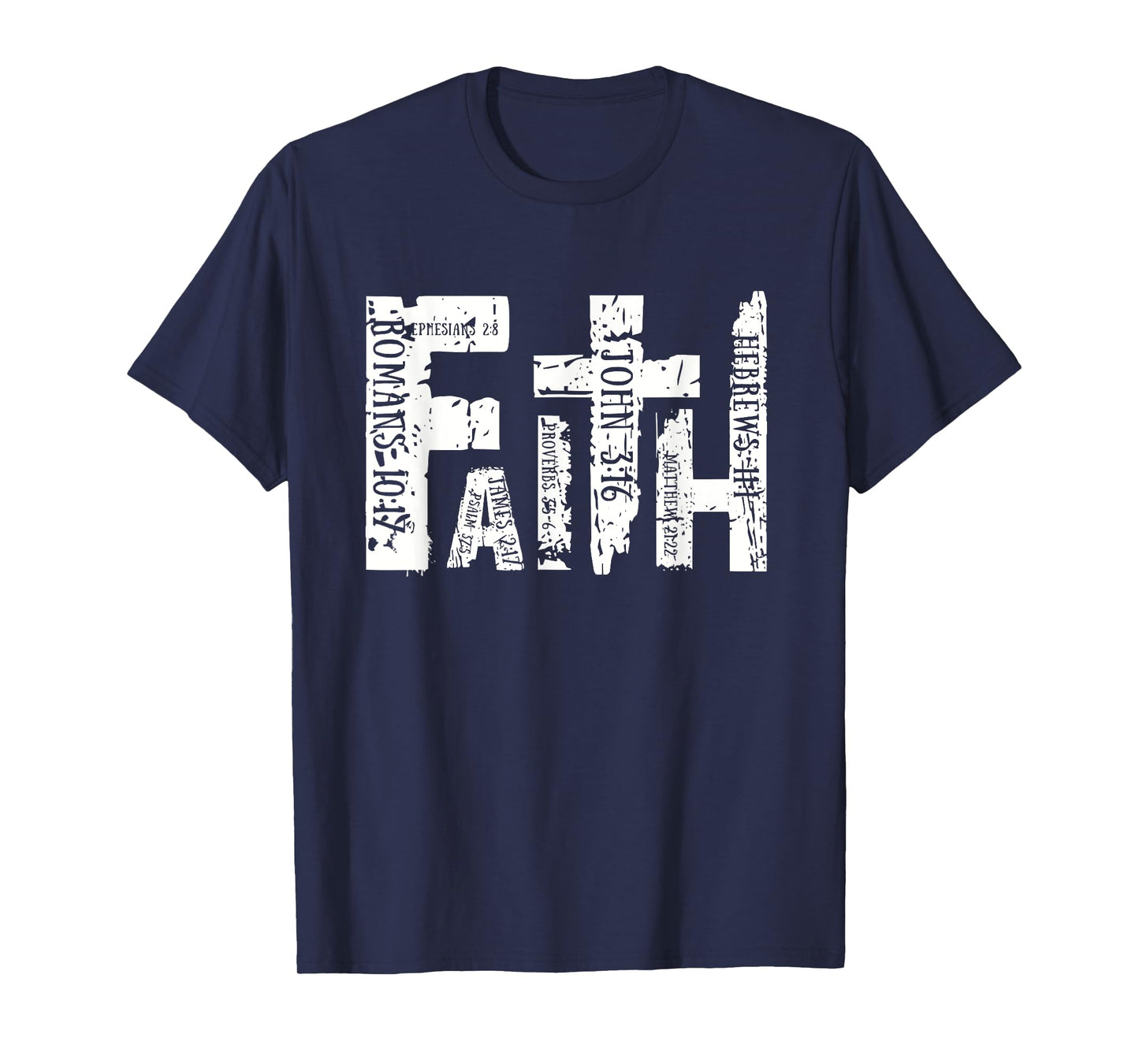 Retro Faith Religious Christian Cross Graphic For Men Women T-Shirt