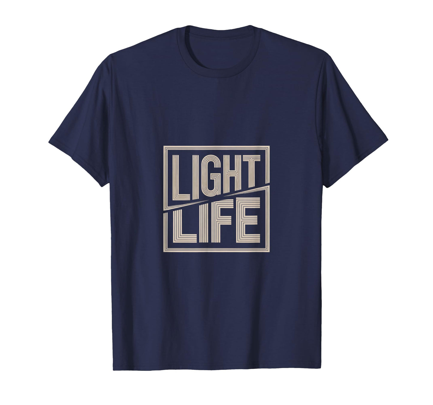 Christian Light Life Faith Message Gospel Verse T-Shirt