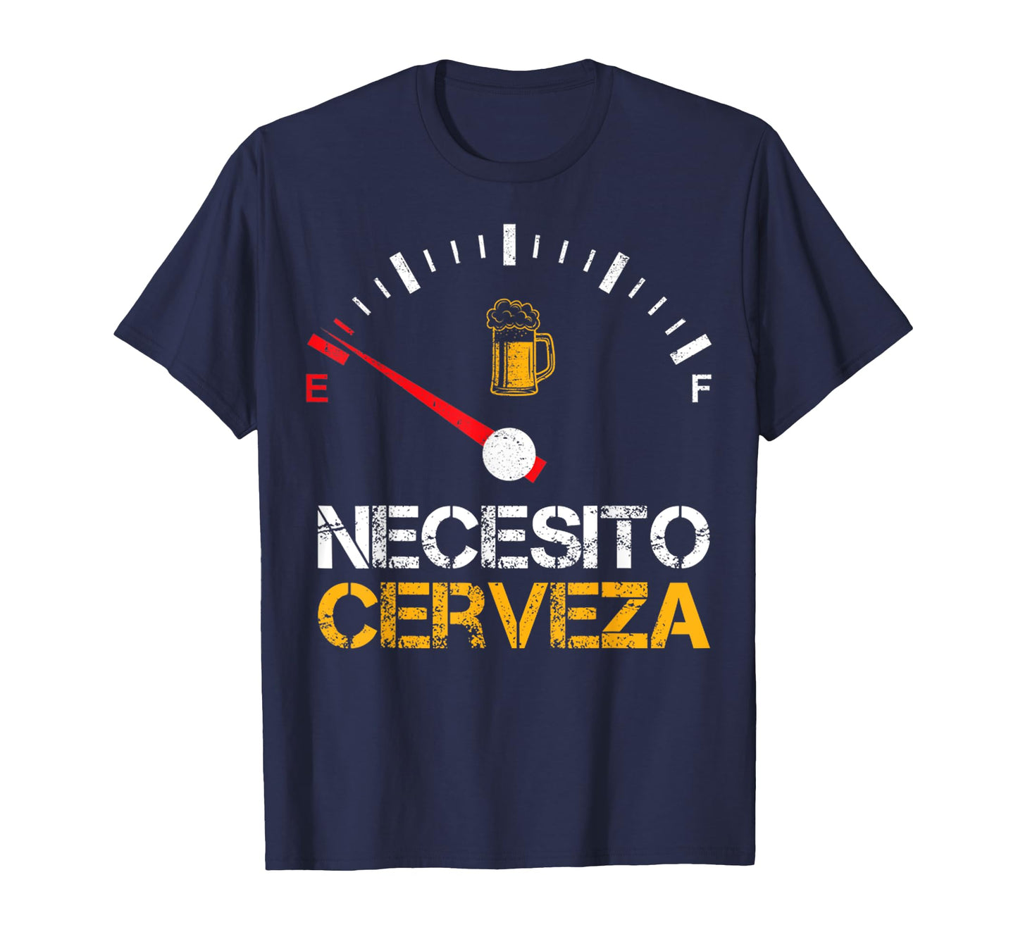 Necesito Cerveza Funny Quote Saying Spanish Beer Lover T-Shirt