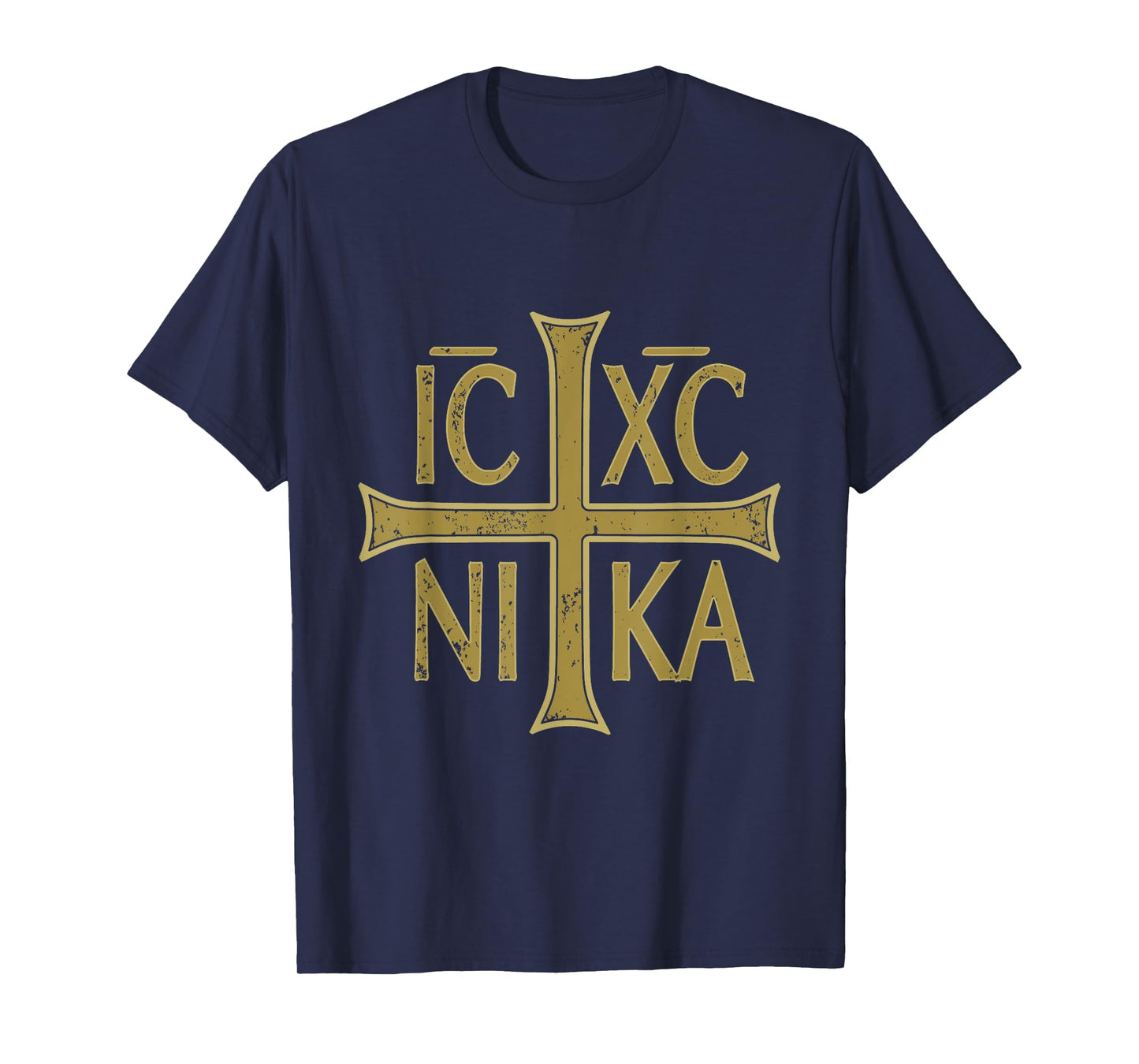 IC XC NIKA Cross Christogram Orthodox Eastern Christianity T-Shirt