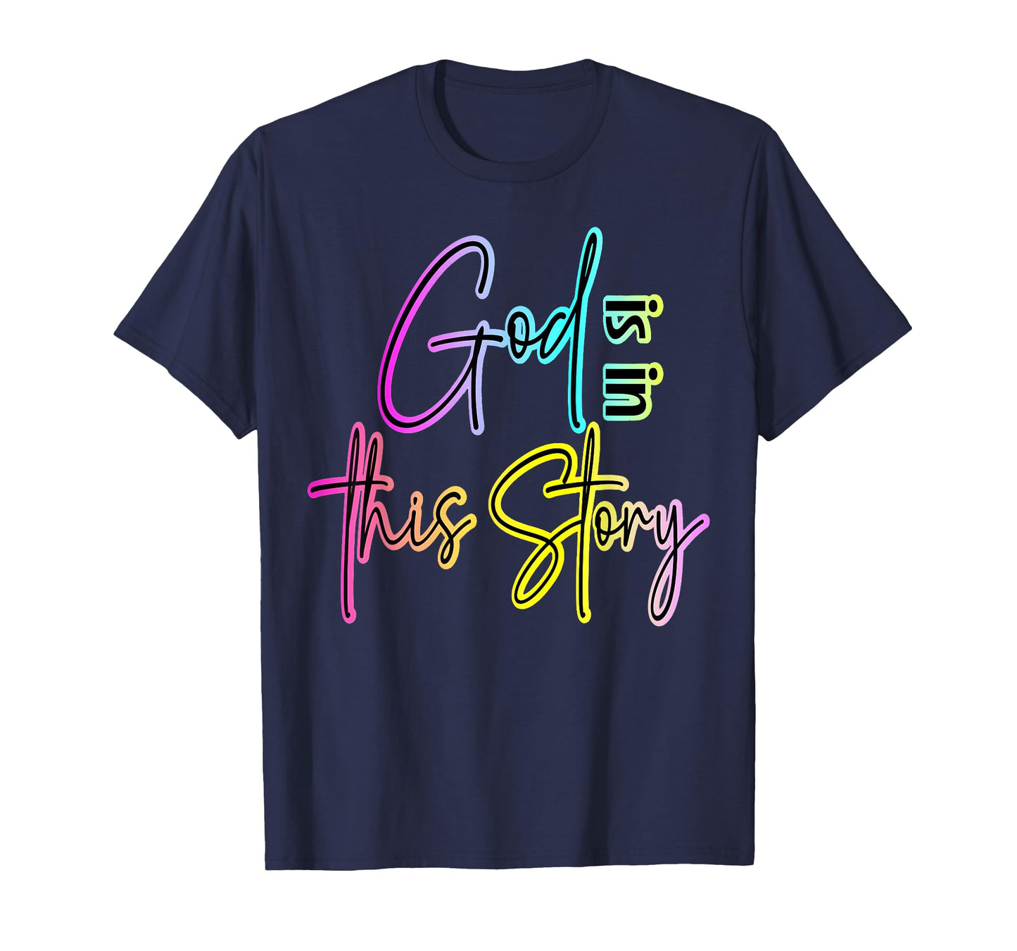 God is in This Story Worship Leader Gifts and Faith T-Shirt