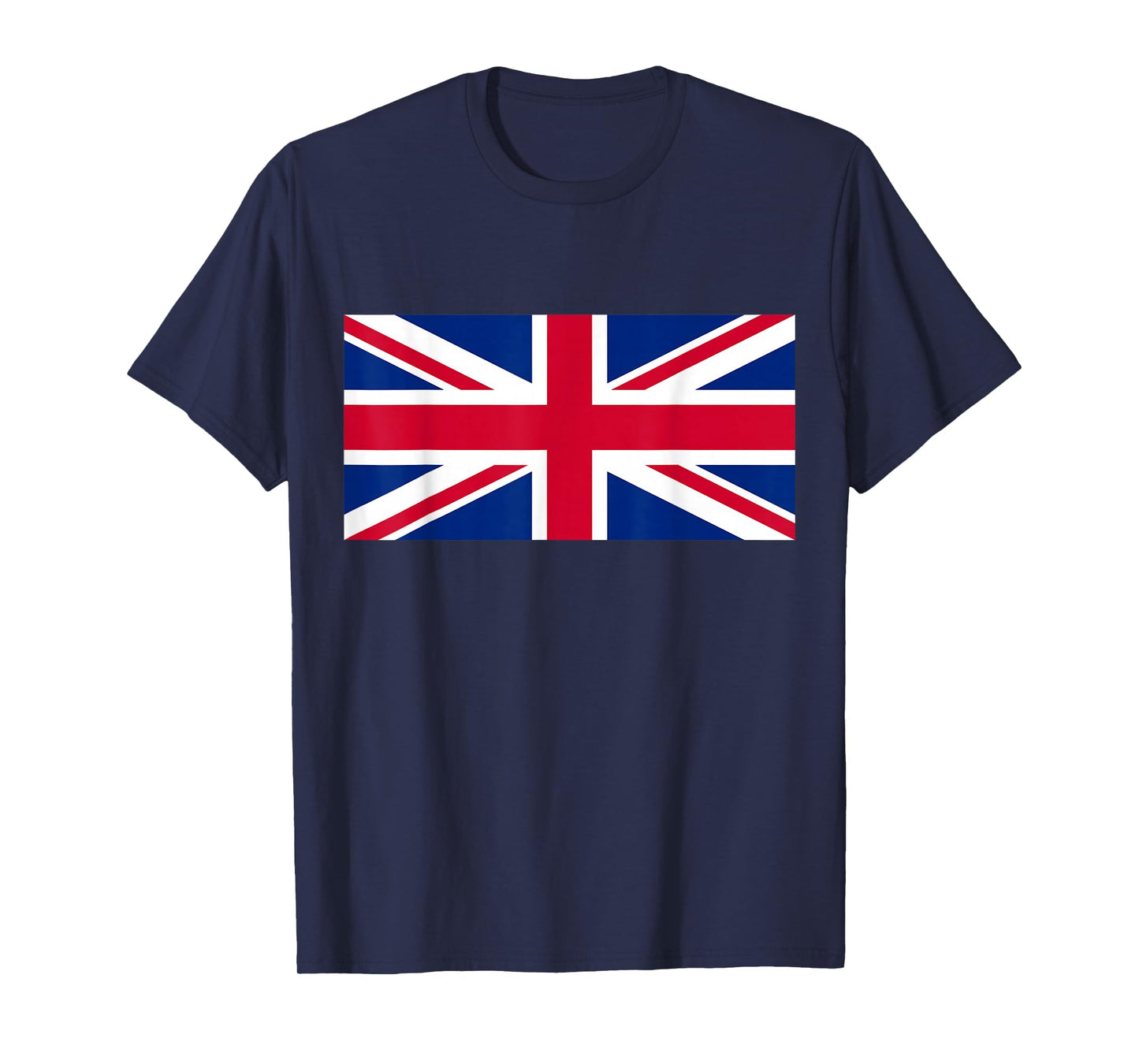 Red White Blue Royal British Union Jack Flag T-Shirt