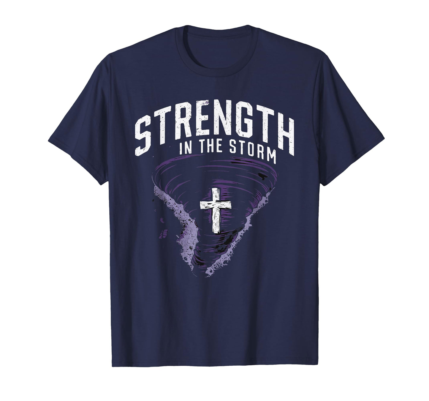 Tornado Survivors Storm Recovery Faith In Jesus Christianity T-Shirt