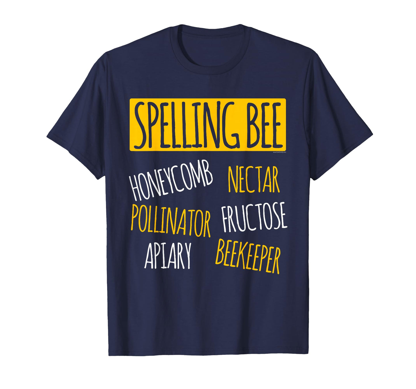 Spelling Bee Funny Halloween Pun Costume Beekeeper Teacher T-Shirt