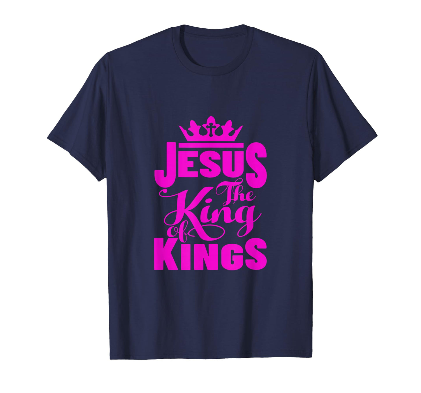 Jesus is My King – Bold Faith and Strength Design T-Shirt