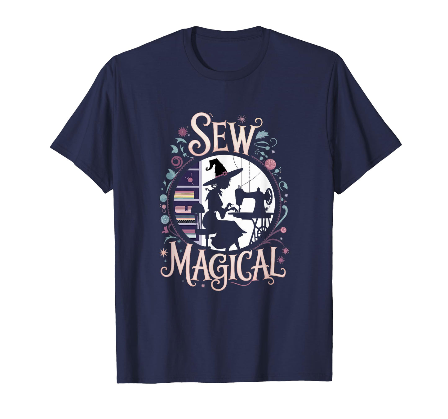 Sew Magical Funny Halloween Sewing T-Shirt