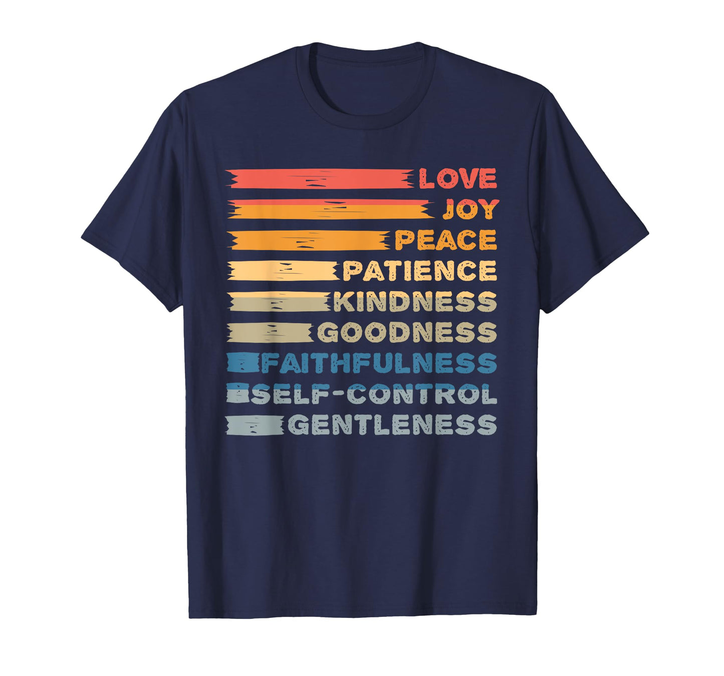 Fruit of The Spirit - Christian Bible Verse - Love Joy Peace T-Shirt