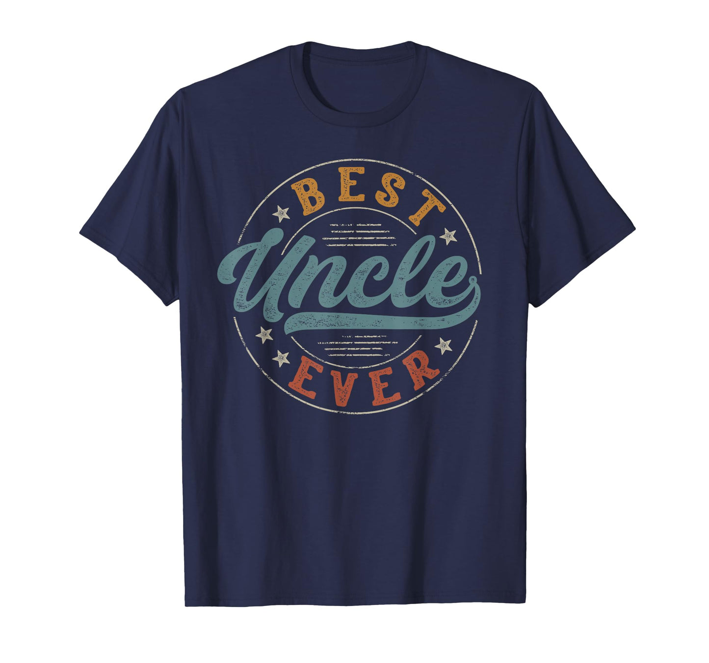 Best Uncle Ever Father's Day Uncle Gifts Vintage Emblem T-Shirt