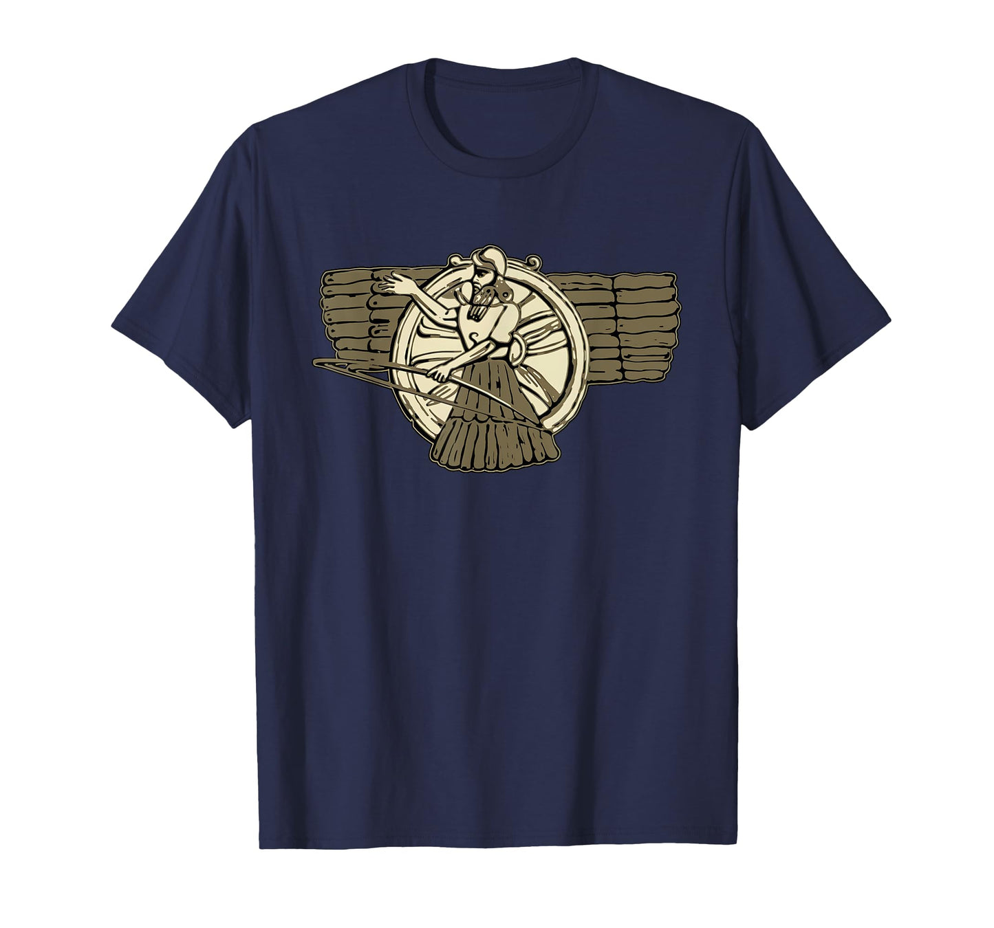 Ashur Supreme Deity Assyrian Emblem Mesopotamian T-Shirt