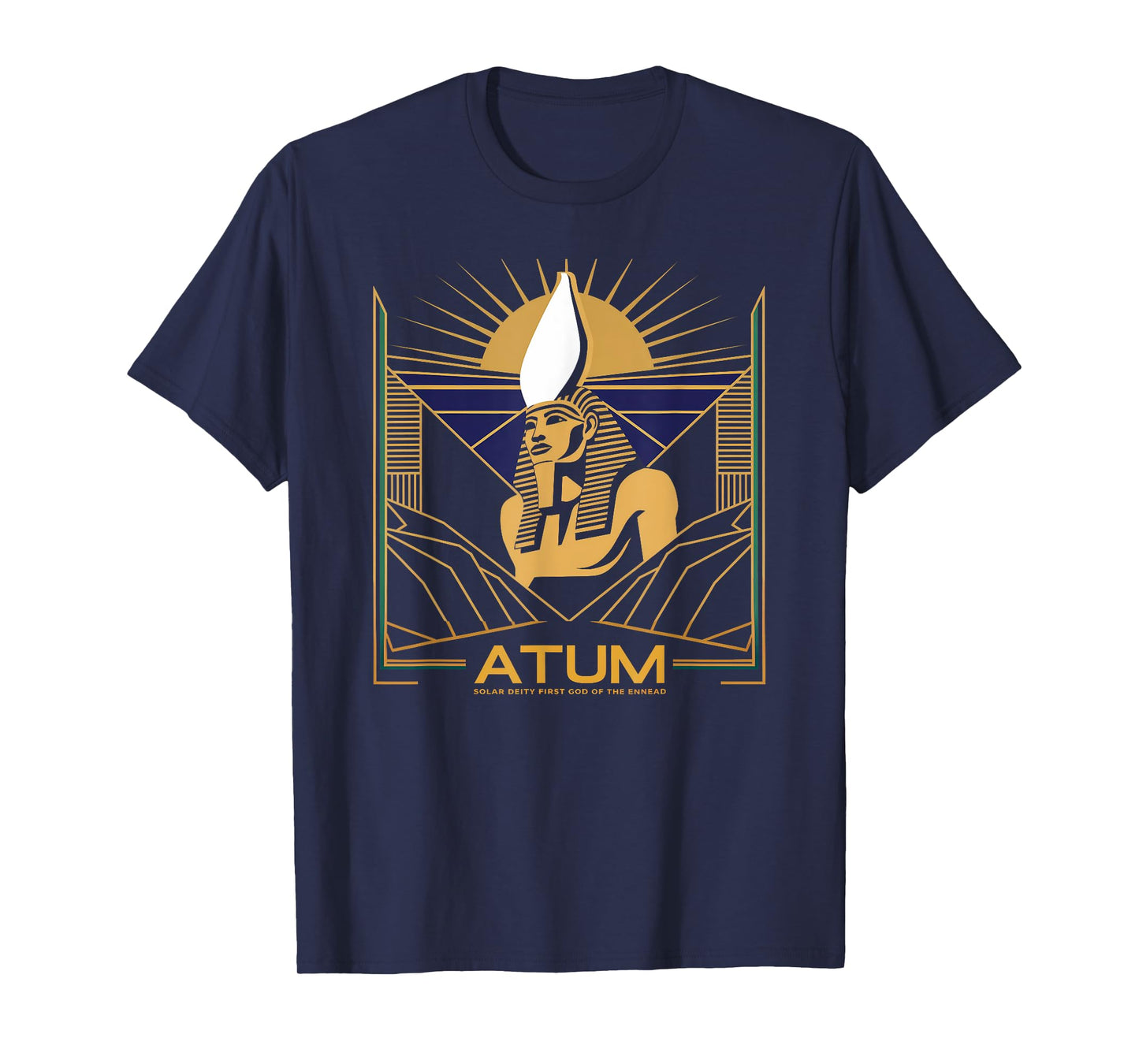 Atum Ancient Egyptian Sun God Creator Solar Deity T-Shirt