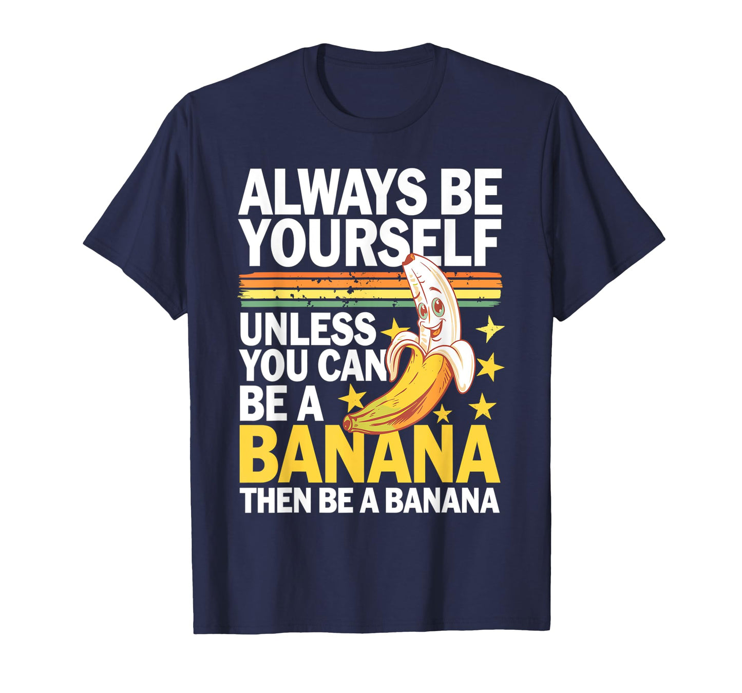 Cute Banana Vintage Funny Saying Bananas Lovers Jokes T-Shirt