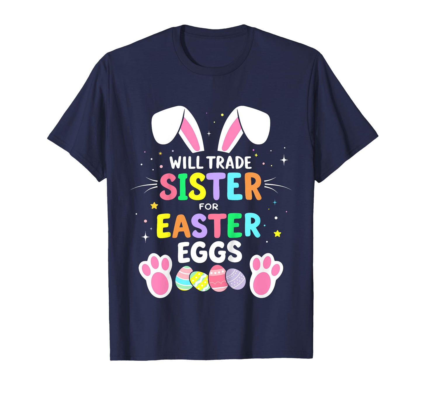 Kids Will trade sister for easter eggs funny boys toddler T-Shirt