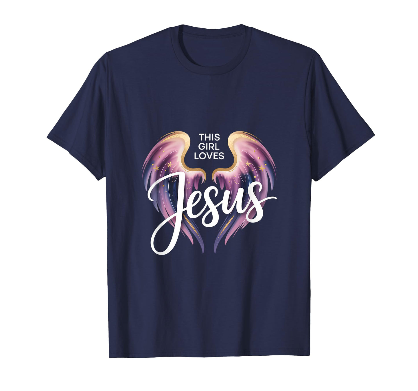 This Girl Loves Jesus Christian Girl Jesus T-Shirt