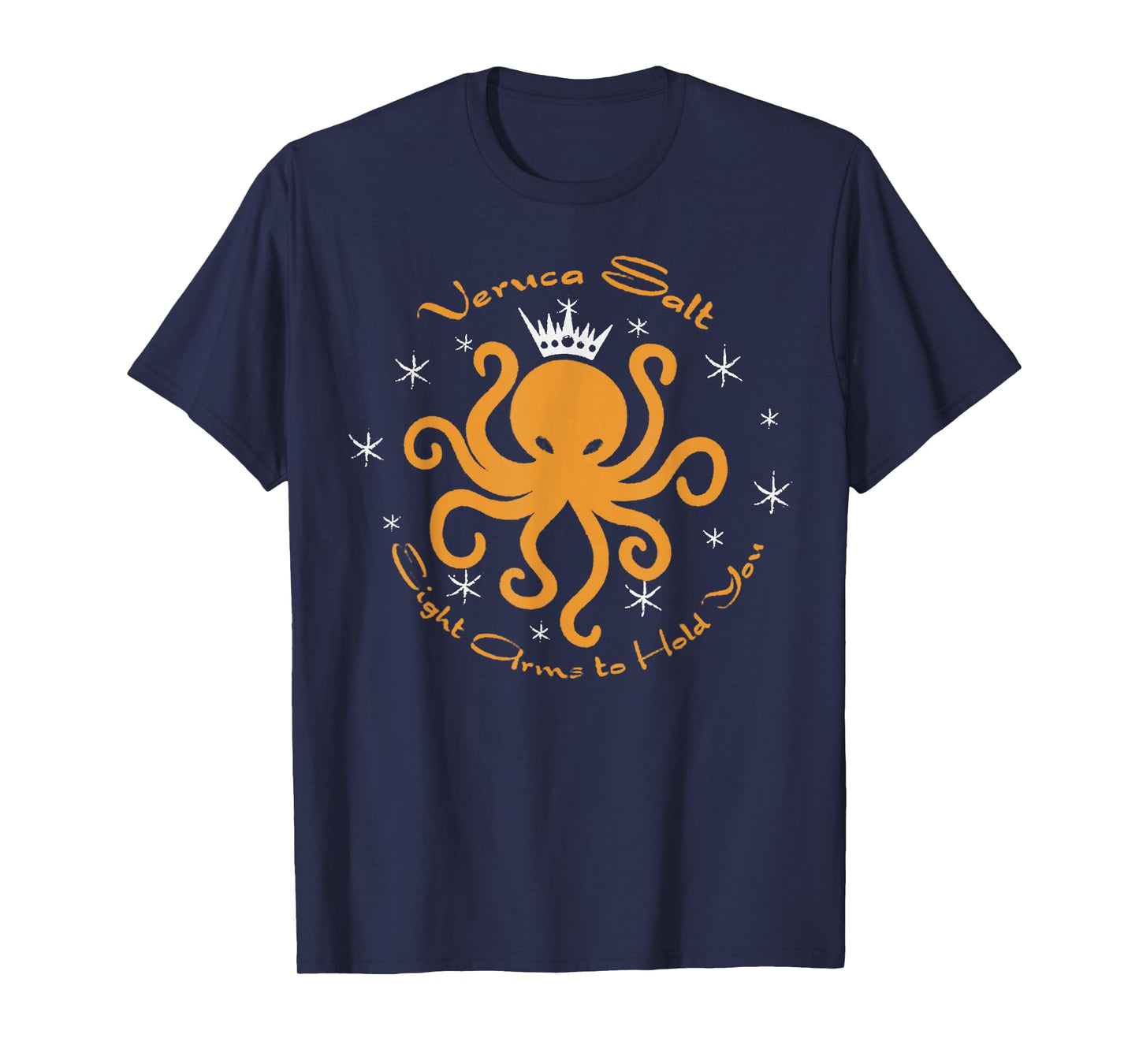 Funny Animal Meme Quote Veruca Salt Retro Octopus Cute Crown T-Shirt