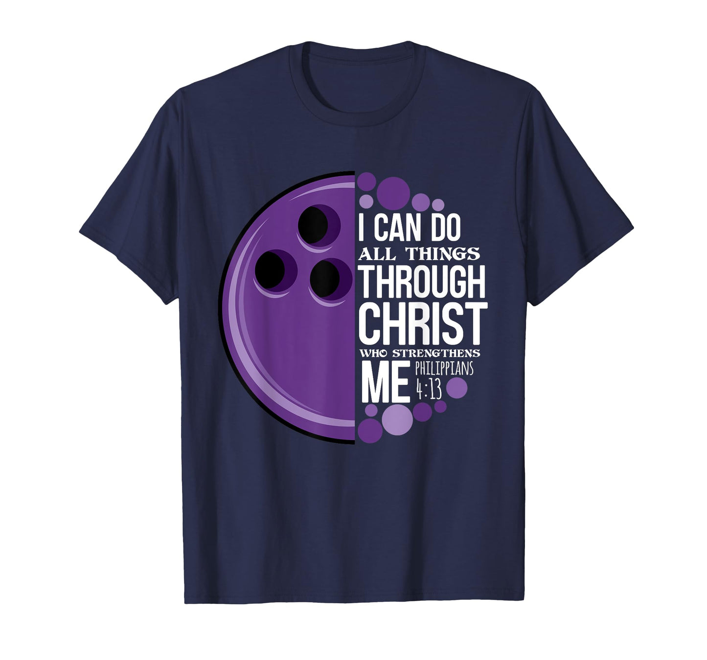Christian Bowling Funny Personalized Team Gift For Men Women T-Shirt