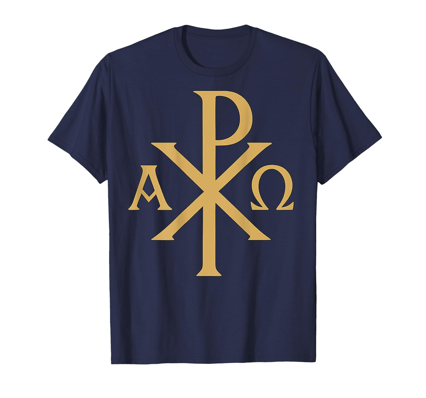 Chi Rho: Alpha Omega - Christian Symbols T-Shirt