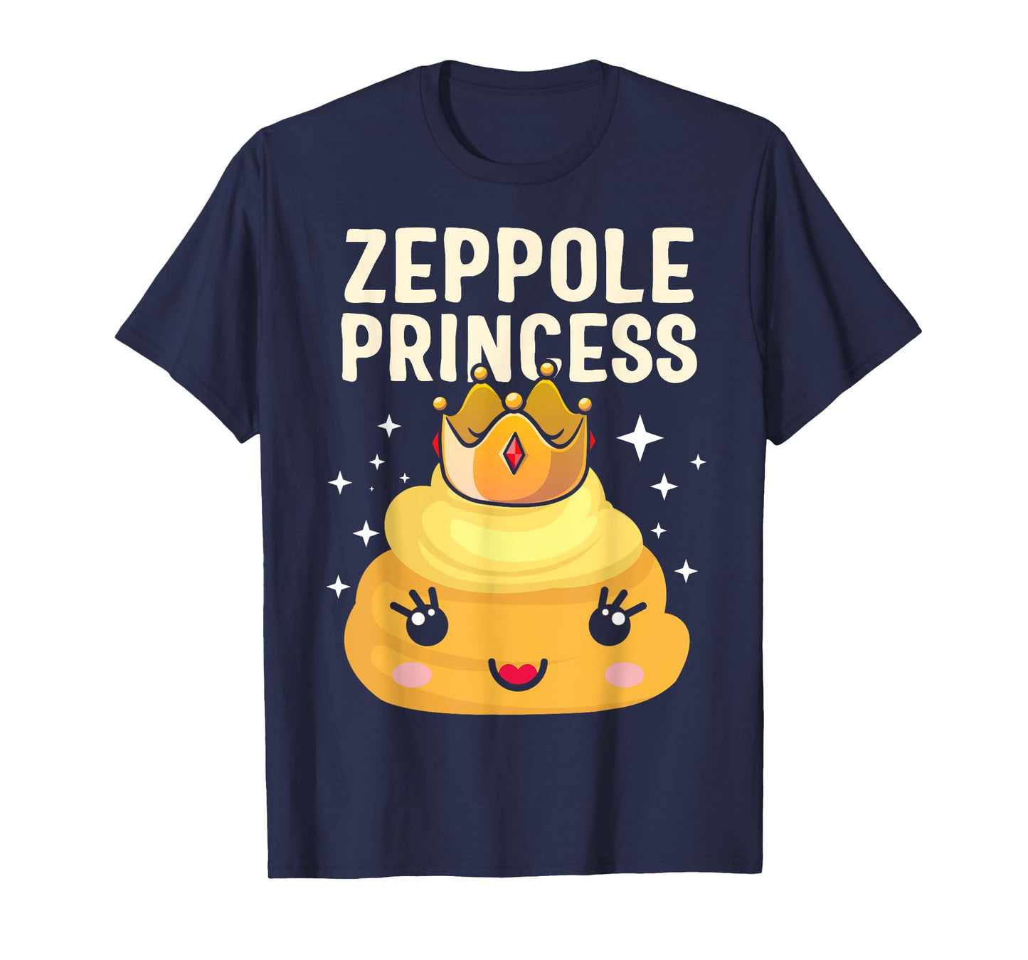 Saint Joseph's Day Zeppole Princess Cute Italian Pastry Marc T-Shirt