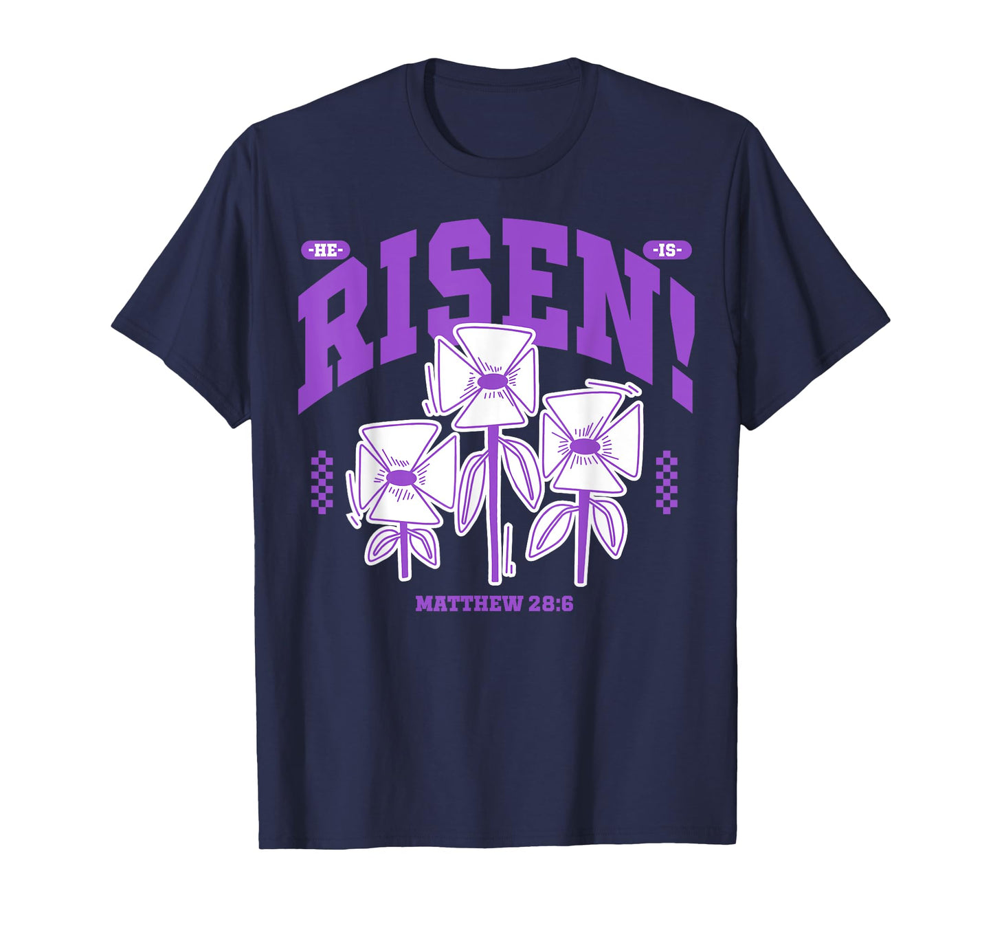 Risen - Christian Bible Verse Faith T-Shirt