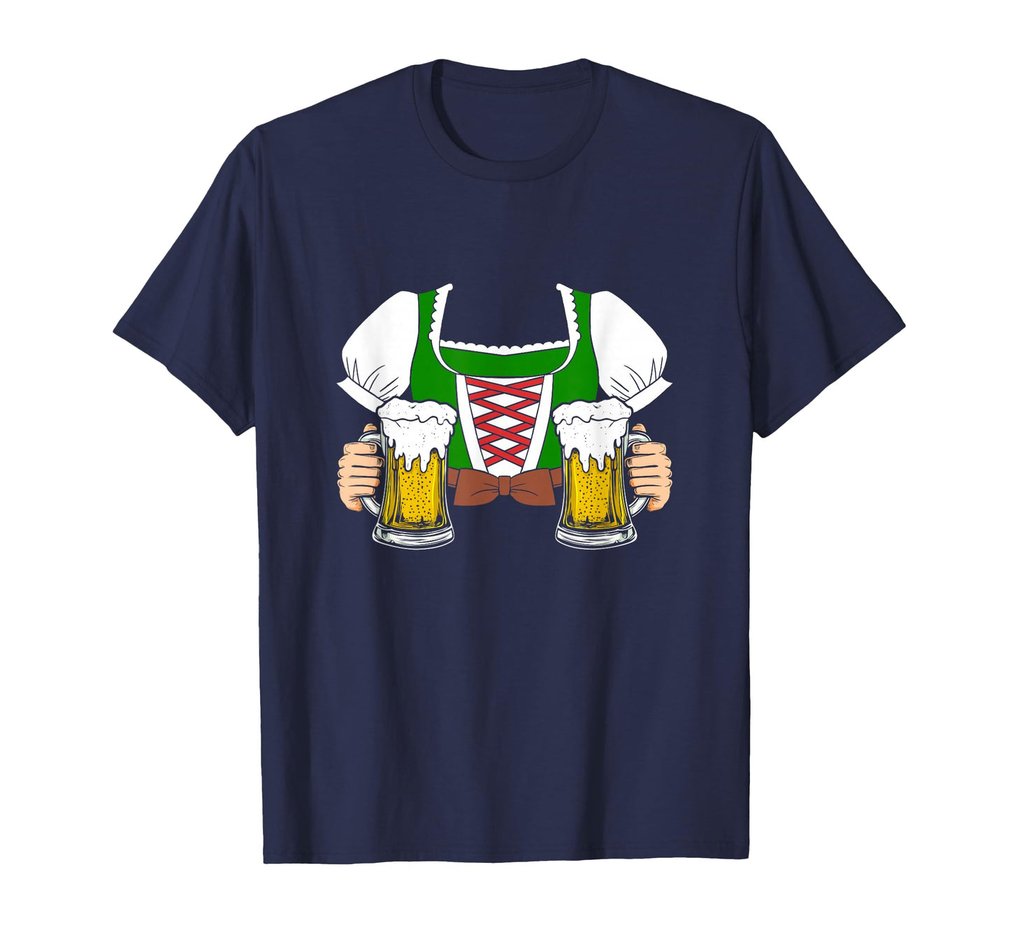Drindl Costume German Bavarian Oktoberfest Festival Women T-Shirt
