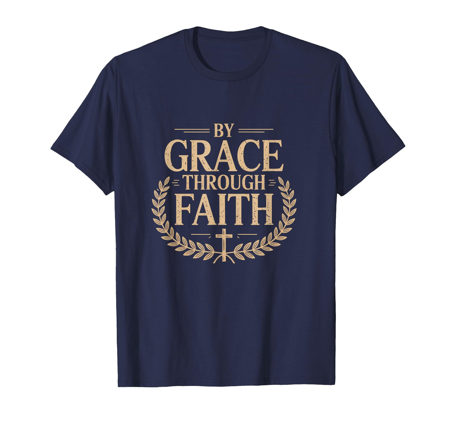 Grace Through Faith Ephesians 2:8-9 Christian T-Shirt