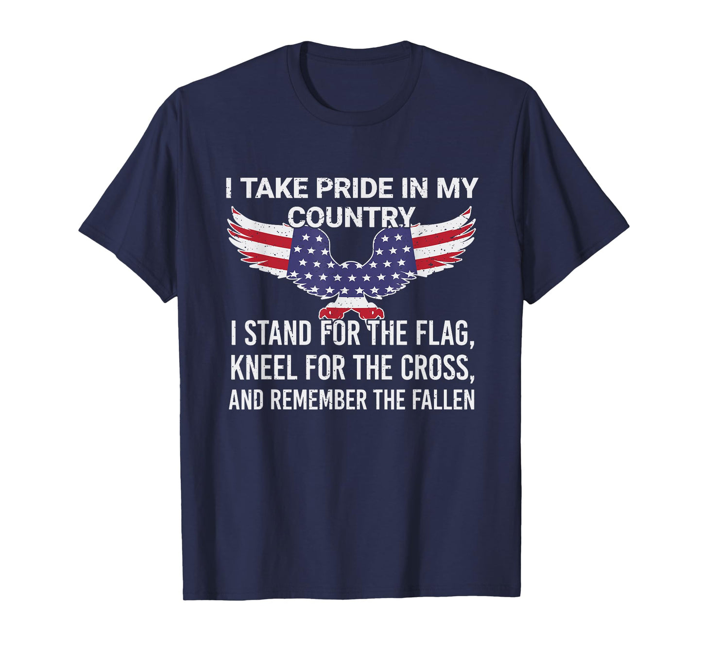 I take pride in my country Veteran Patriot America T-Shirt