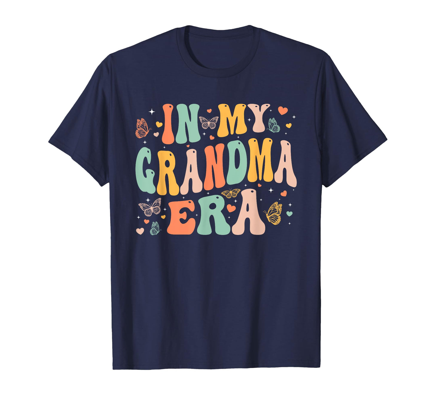 Retro Groovy In My Grandma Era Mother's Day Gifts Women T-Shirt