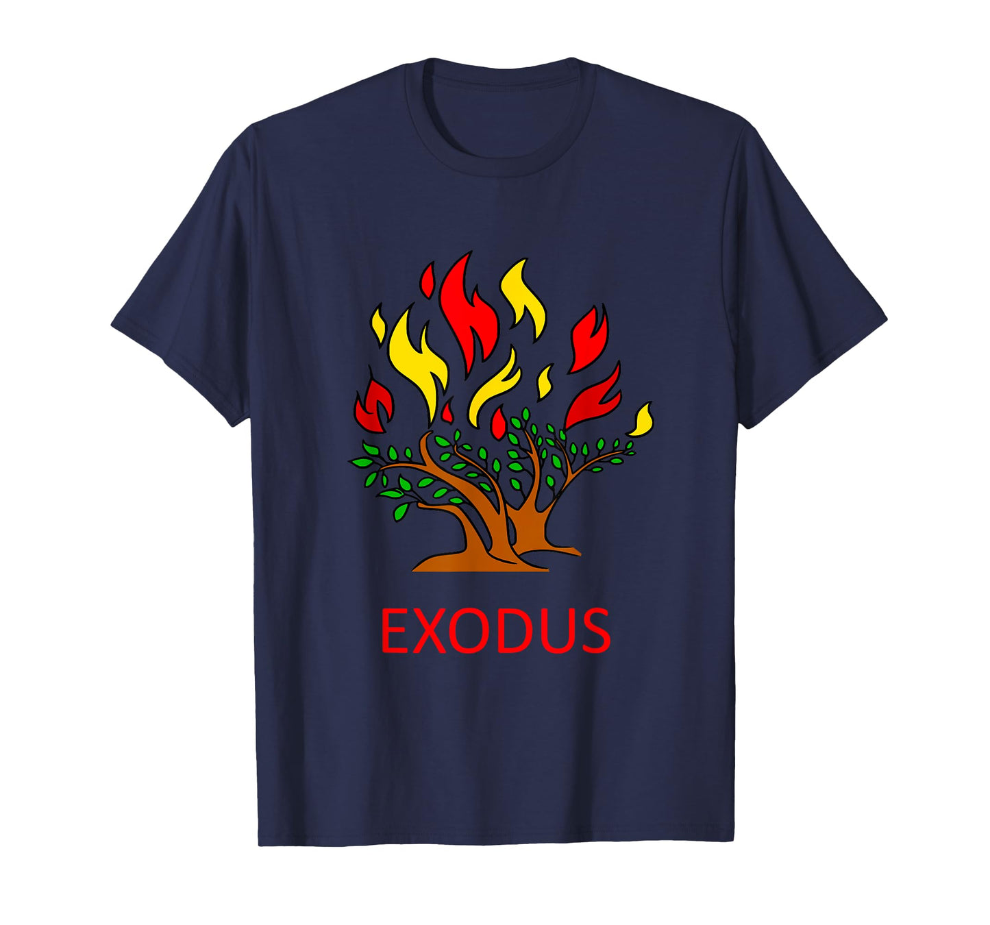 The Burning Bush - Moses Old Testament Bible - Exodus T-Shirt