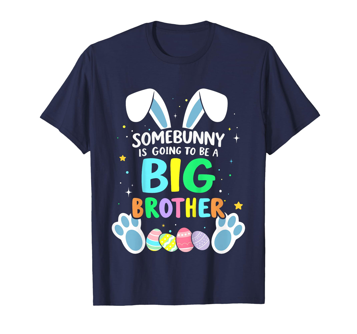 Kids Somebunny is going to be a big brother for easter baby T-Shirt