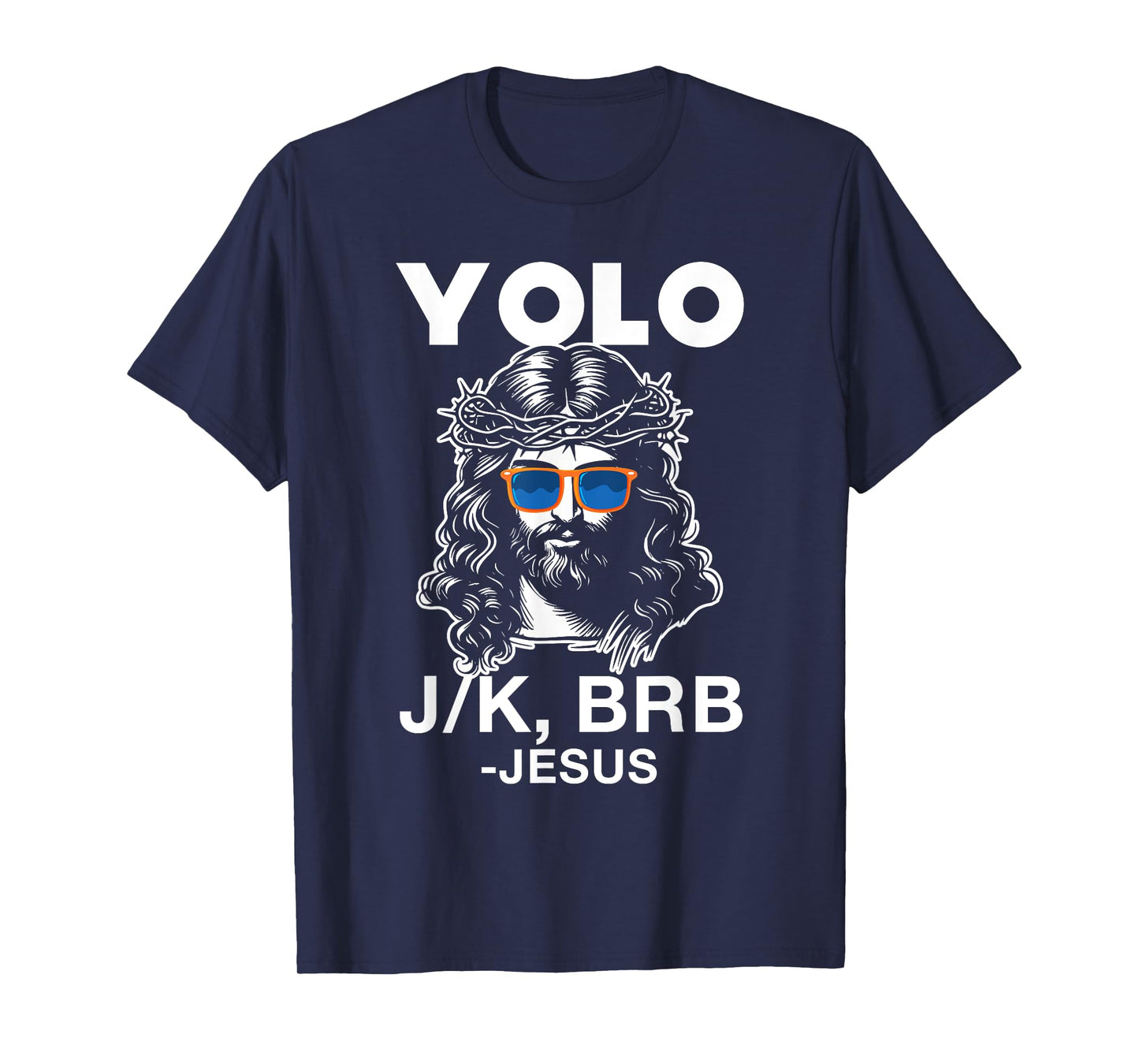 Funny Jesus Easter Resurrection YOLO J/K BRB Meme T-Shirt