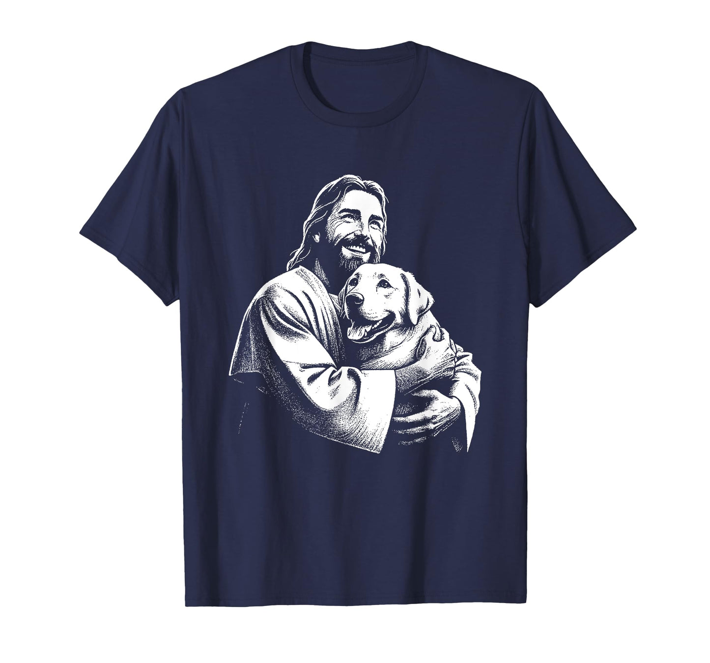 Jesus Labrador Dog - Funny Christian Religious Dog Lover Men Women Kids T-Shirt