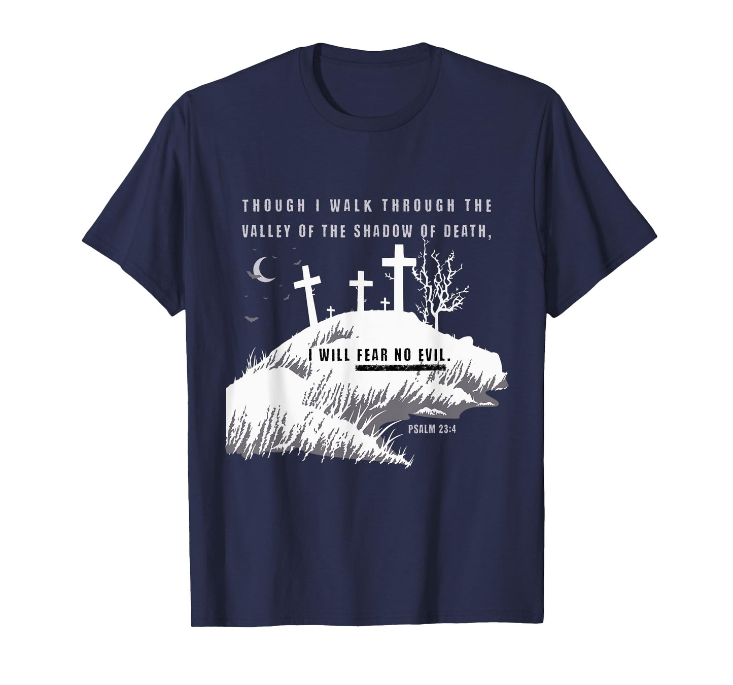 Christian Halloween Shirt, Fear No Evil T-Shirt