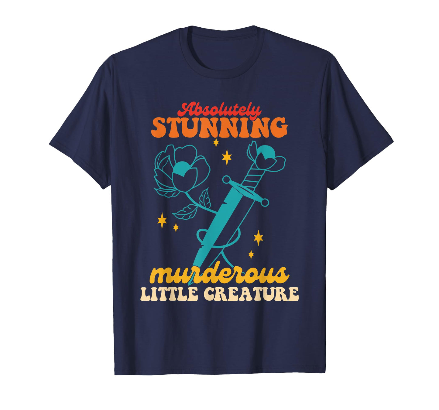 Absolutely Stunning Murderous Little Creature Retro Vintage T-Shirt