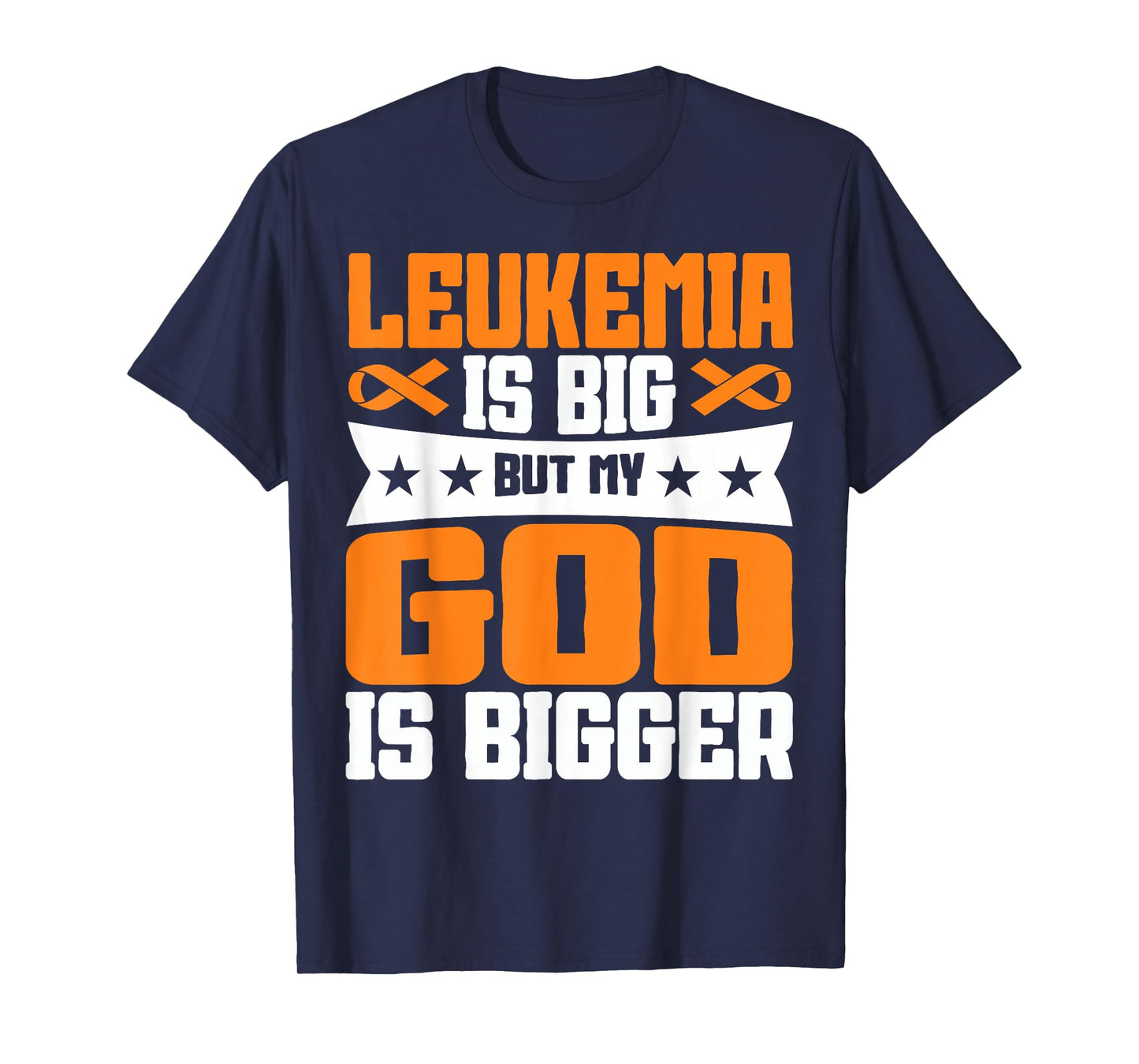Childhood Leukemia Fighters Orange Ribbon Awareness T-Shirt