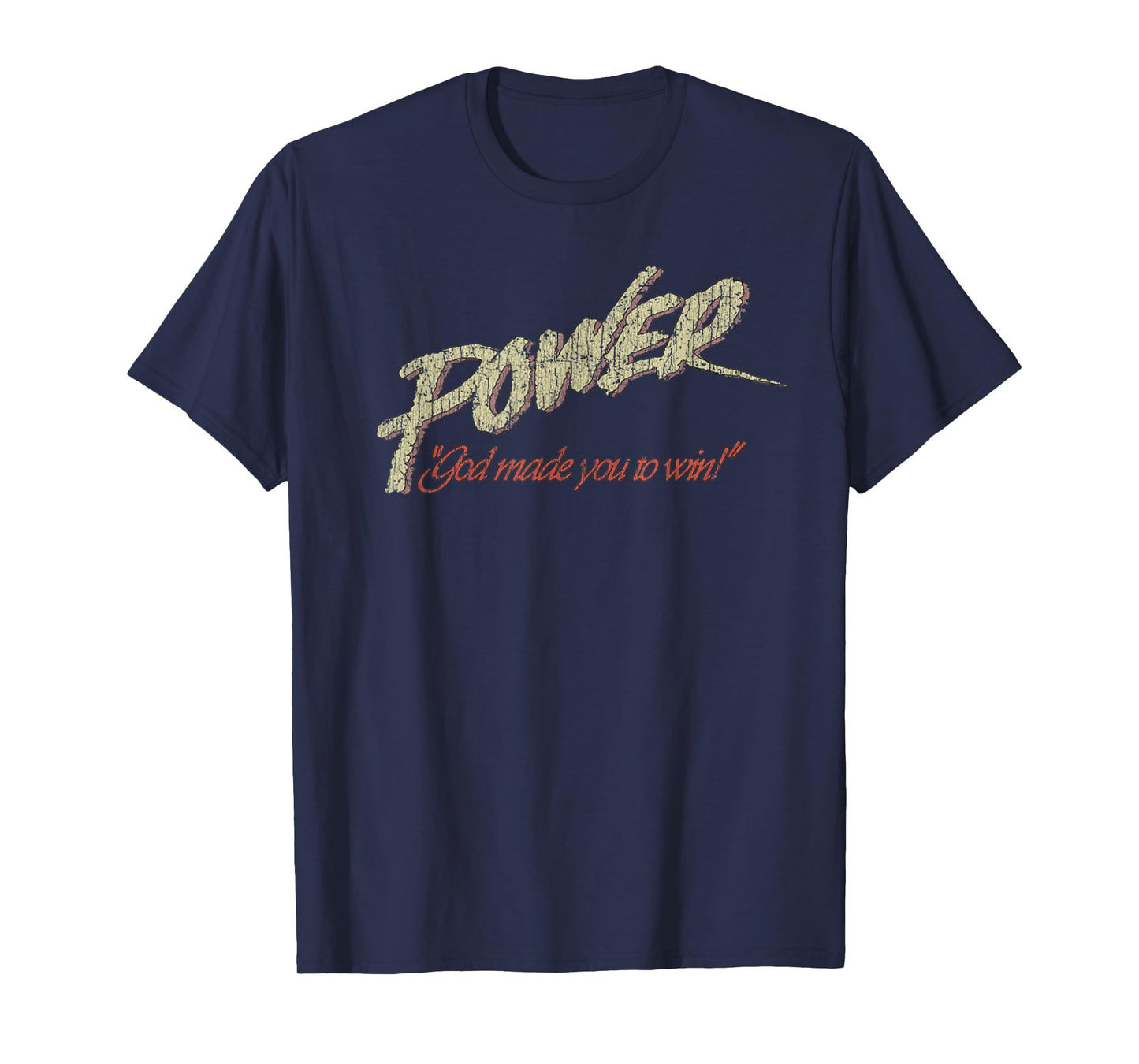 Vintage Power - God Made You To Win 1991 Christian Saying T-Shirt