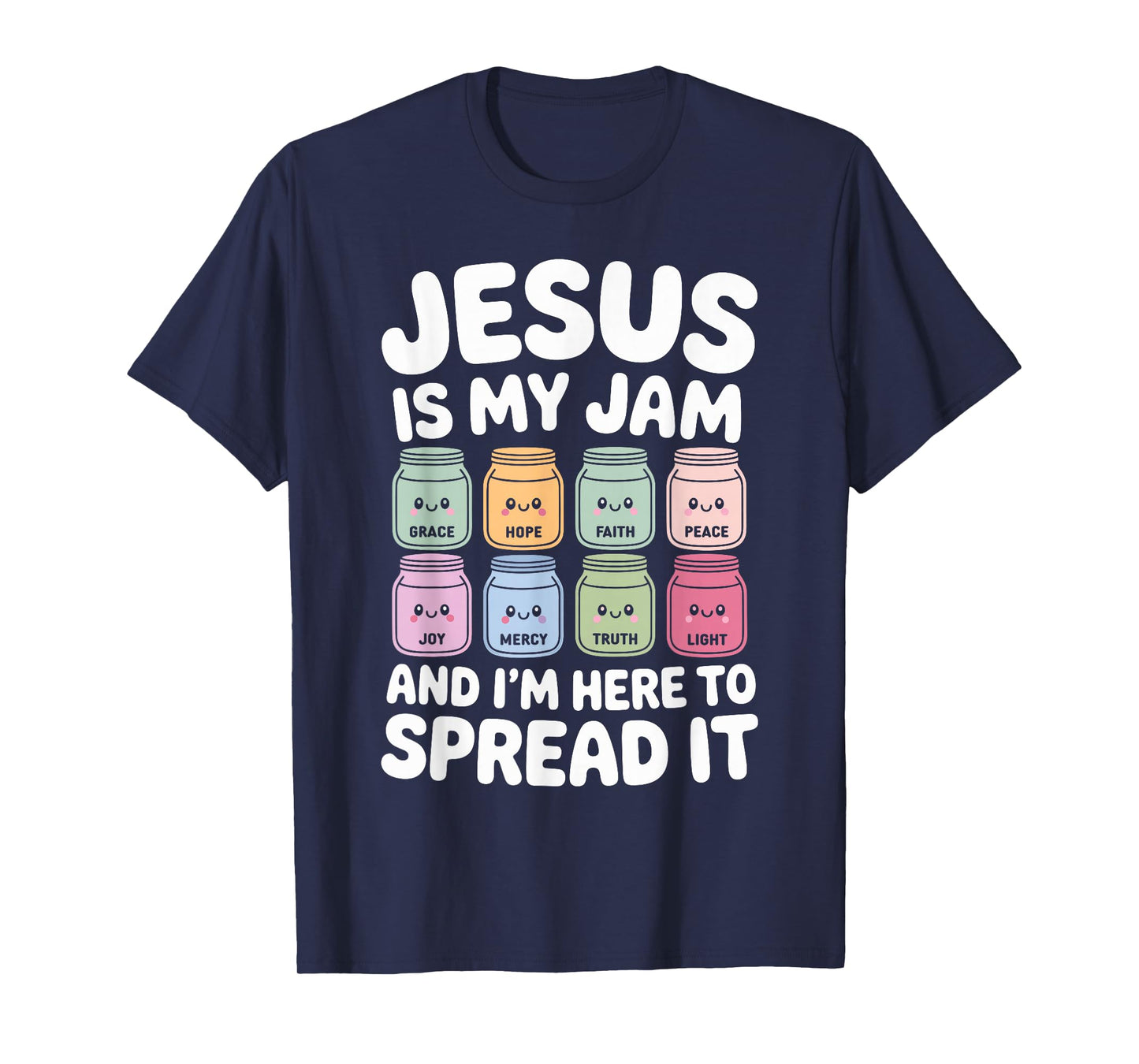 Jesus is My Jam Cute Kawaii Christian T-Shirt
