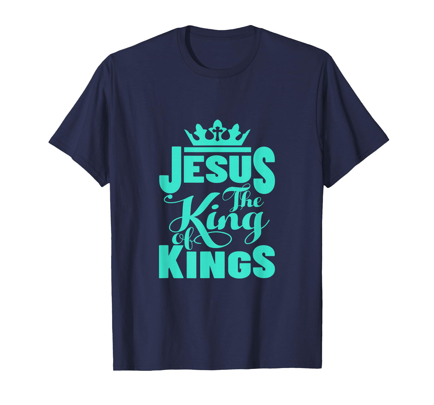 Jesus is My King – Bold Faith and Strength Design T-Shirt