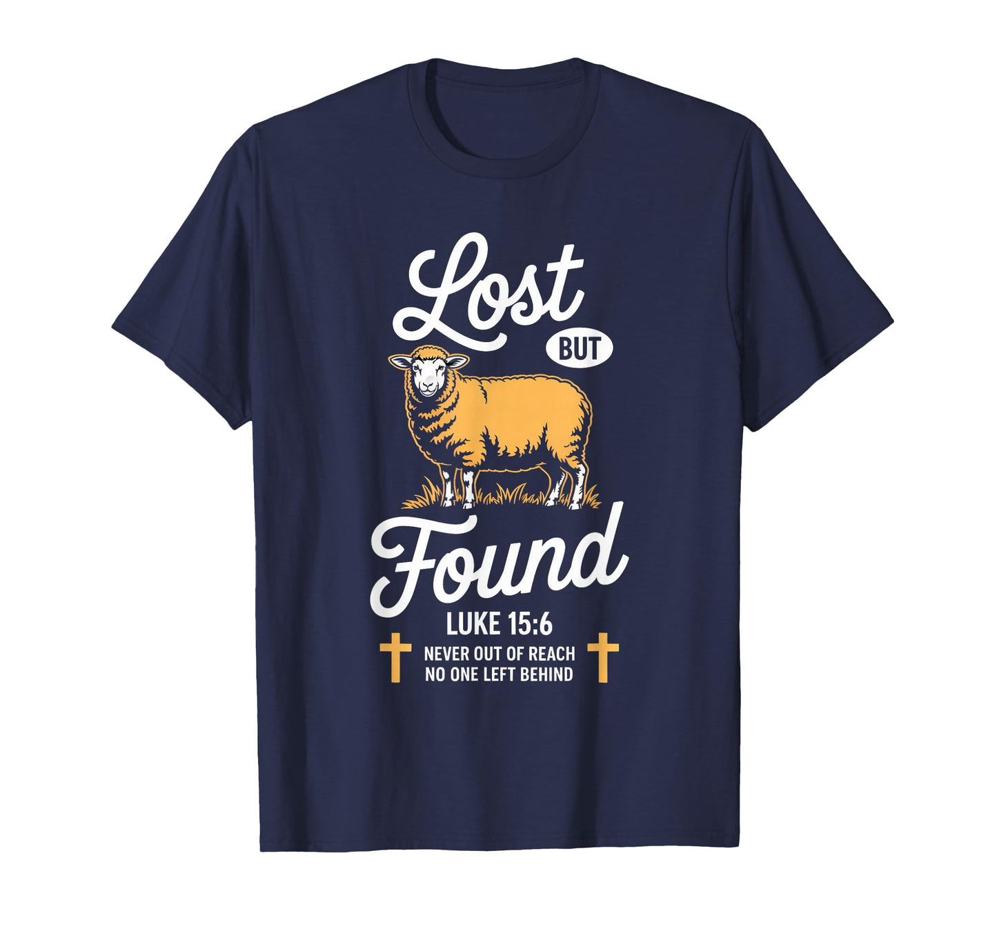 Lost But Found Sheep Christian Streetwear T-Shirt