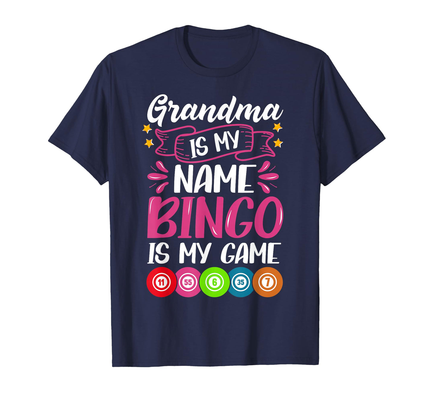 Grandma Bingo player funny bingo quote design T-Shirt