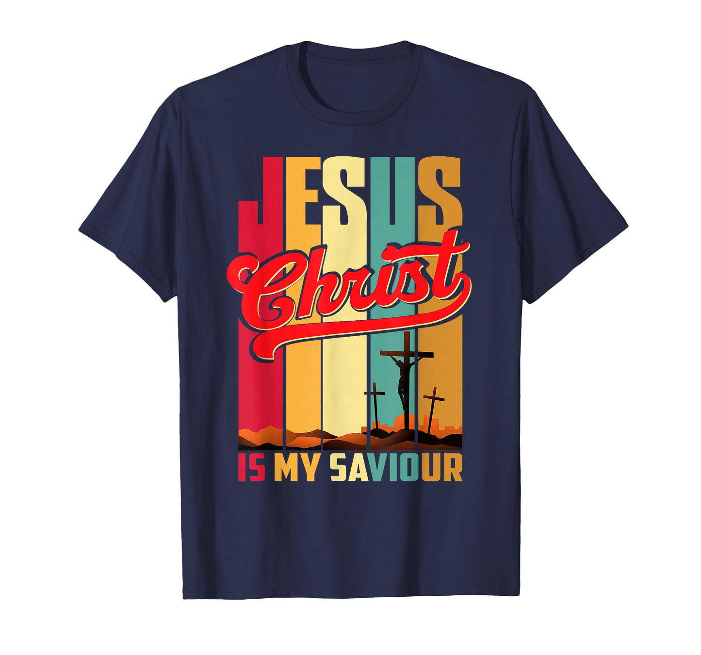 Jesus Christ is My Saviour Christians Bible T-Shirt