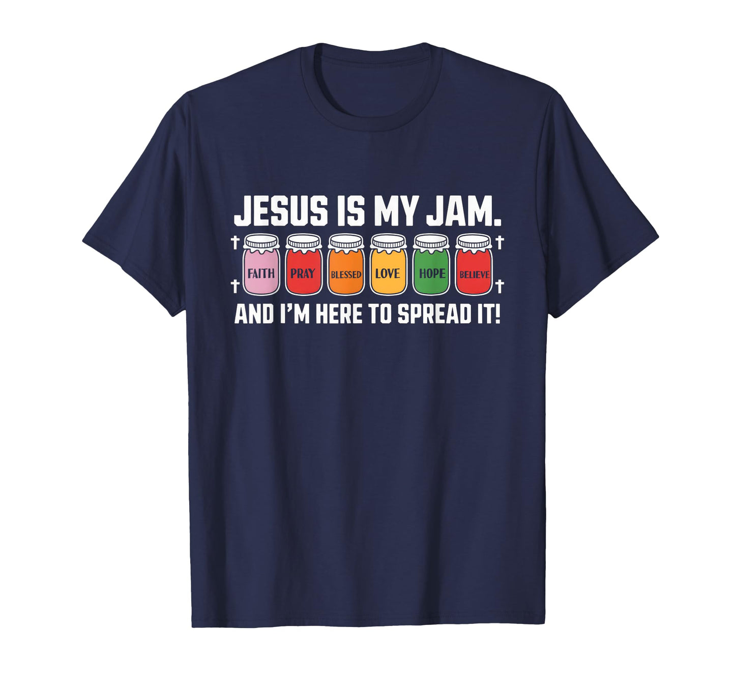 Jesus is My Jam Tshirt Men Women Christian Bible Verse T-Shirt