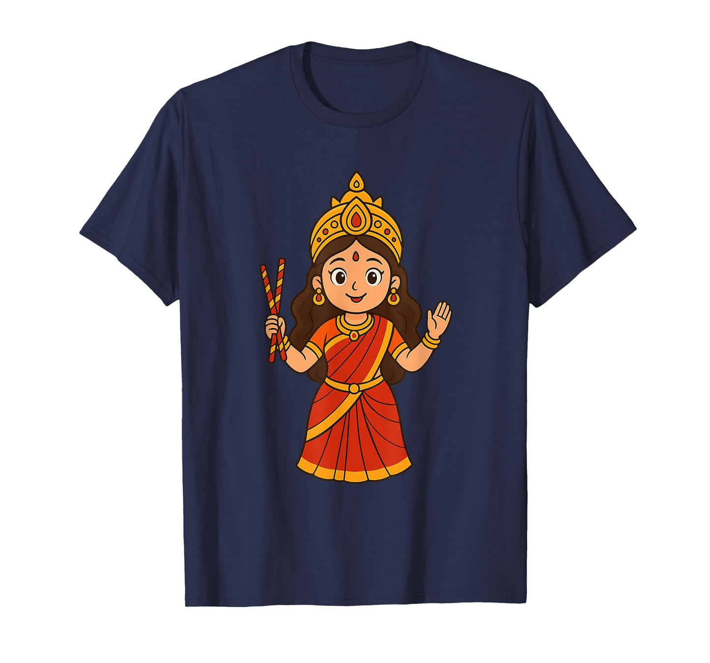 Durga Puja Diwali Festival Happy Navratri Goddess T-Shirt