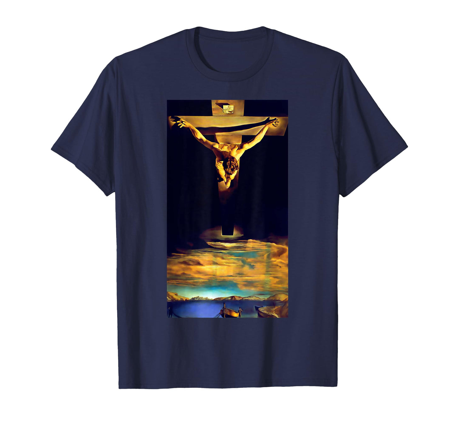 Greatest Masterpieces Jesus Christ by Dali T-Shirt
