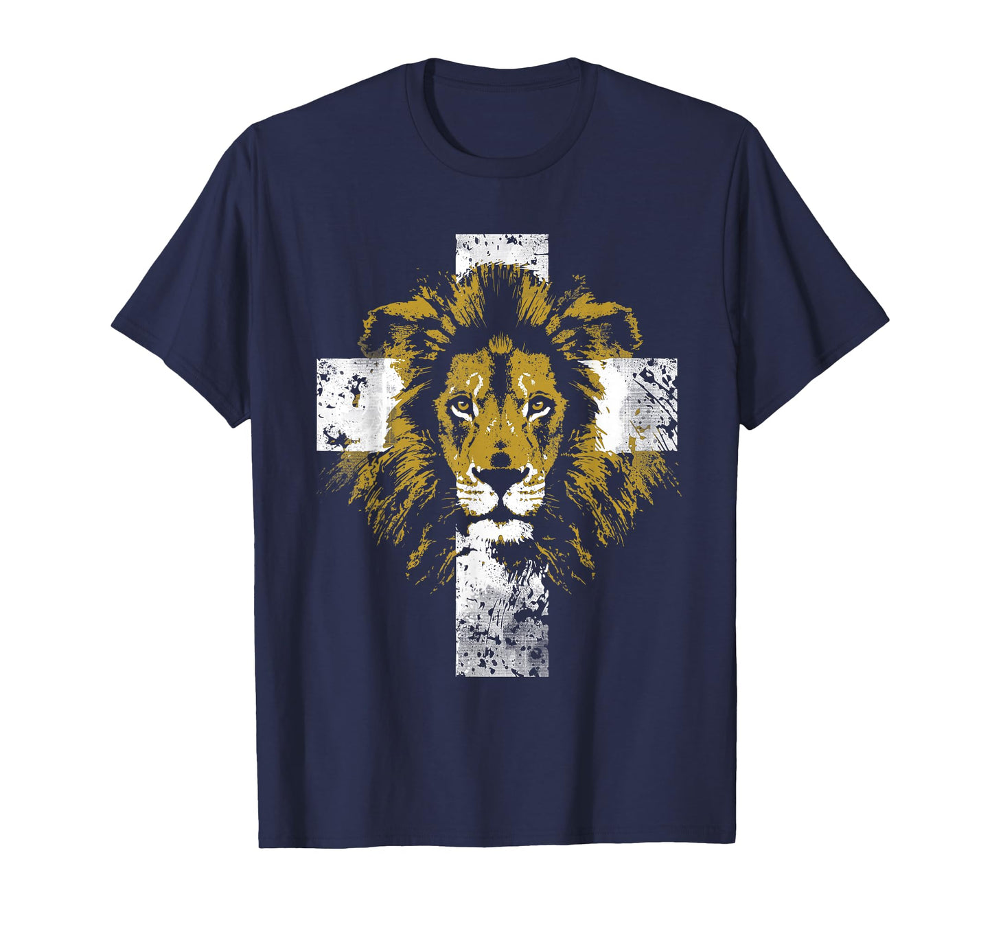 Lion of Judah Cross Christian T-Shirt T-Shirt