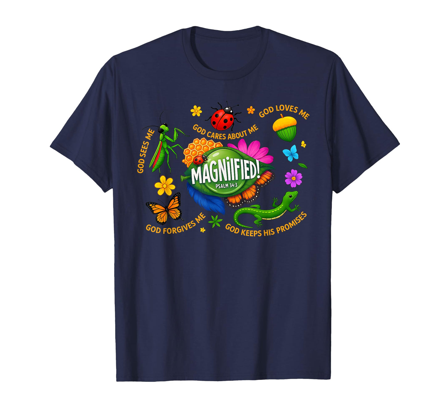 VBS 2025 Magnified Smallest Insects Adventure Christian T-Shirt