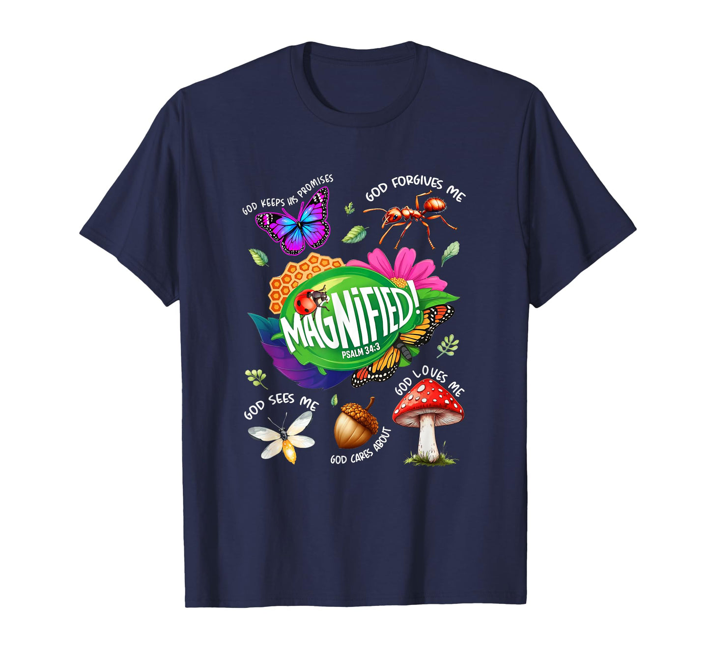 Vbs 2025 Magnified Smallest Insects Adventure Christian Vbs T-Shirt