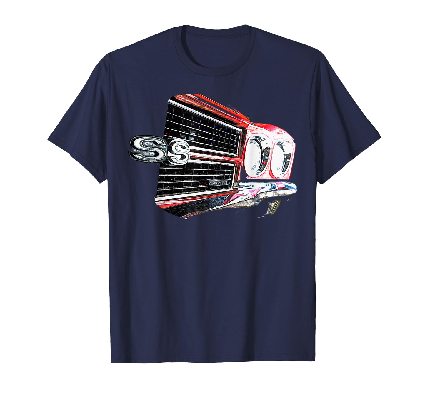 1970 70 Chevelle SS Half Grill Trending Chevys Muscle Car T-Shirt